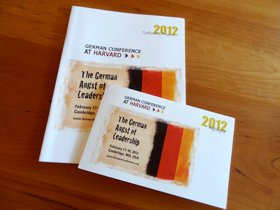 Conference brochures
