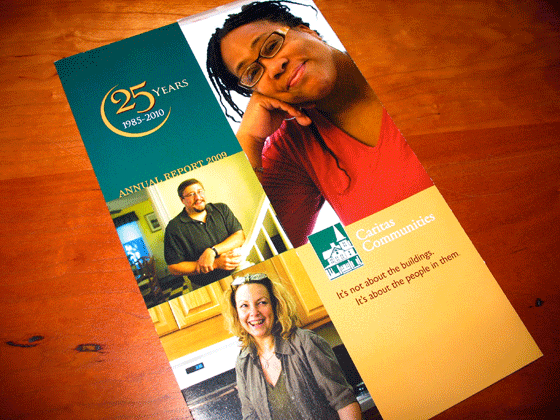 caritas annual report cover