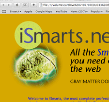 Ismarts website